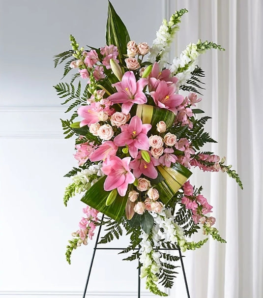 Elegant Embrace Standing Spray