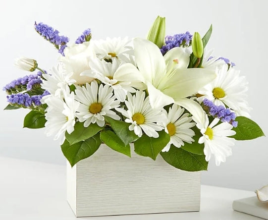 Beyond Blue Box Bouquet