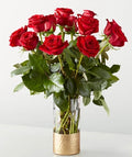 Classic Love 12 Red Rose Bouquet