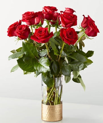 Classic Love 12 Red Rose Bouquet